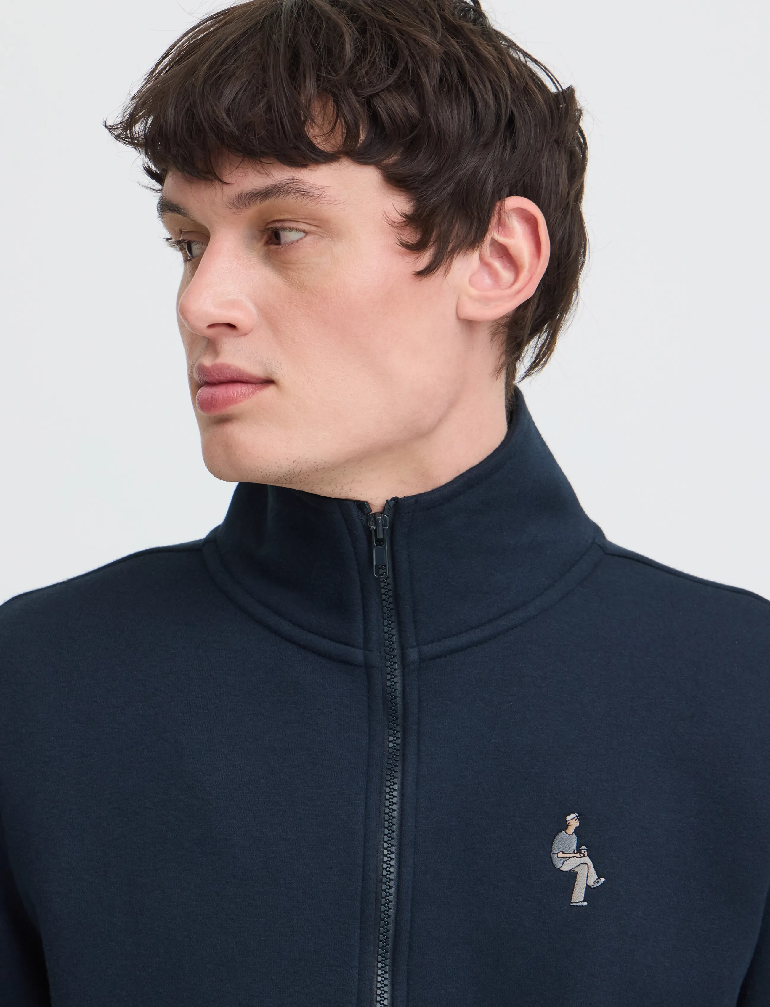 BLEND Bhlawson Emb Zp Cardigan herr – bild 4