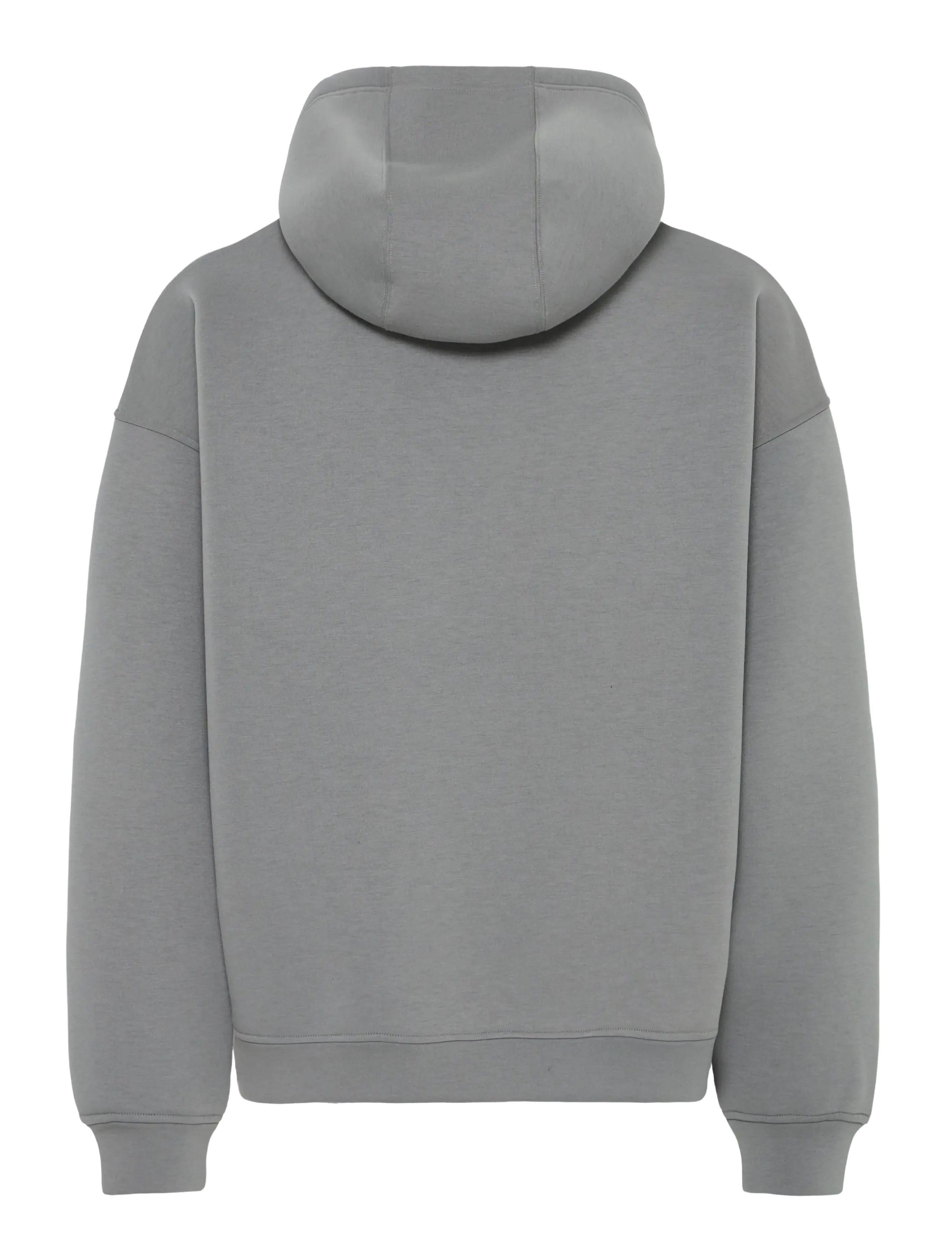 Blend - BHKEIRAN SCUBA HOOD SWEAT - hættetrøjer - gray matter - 2