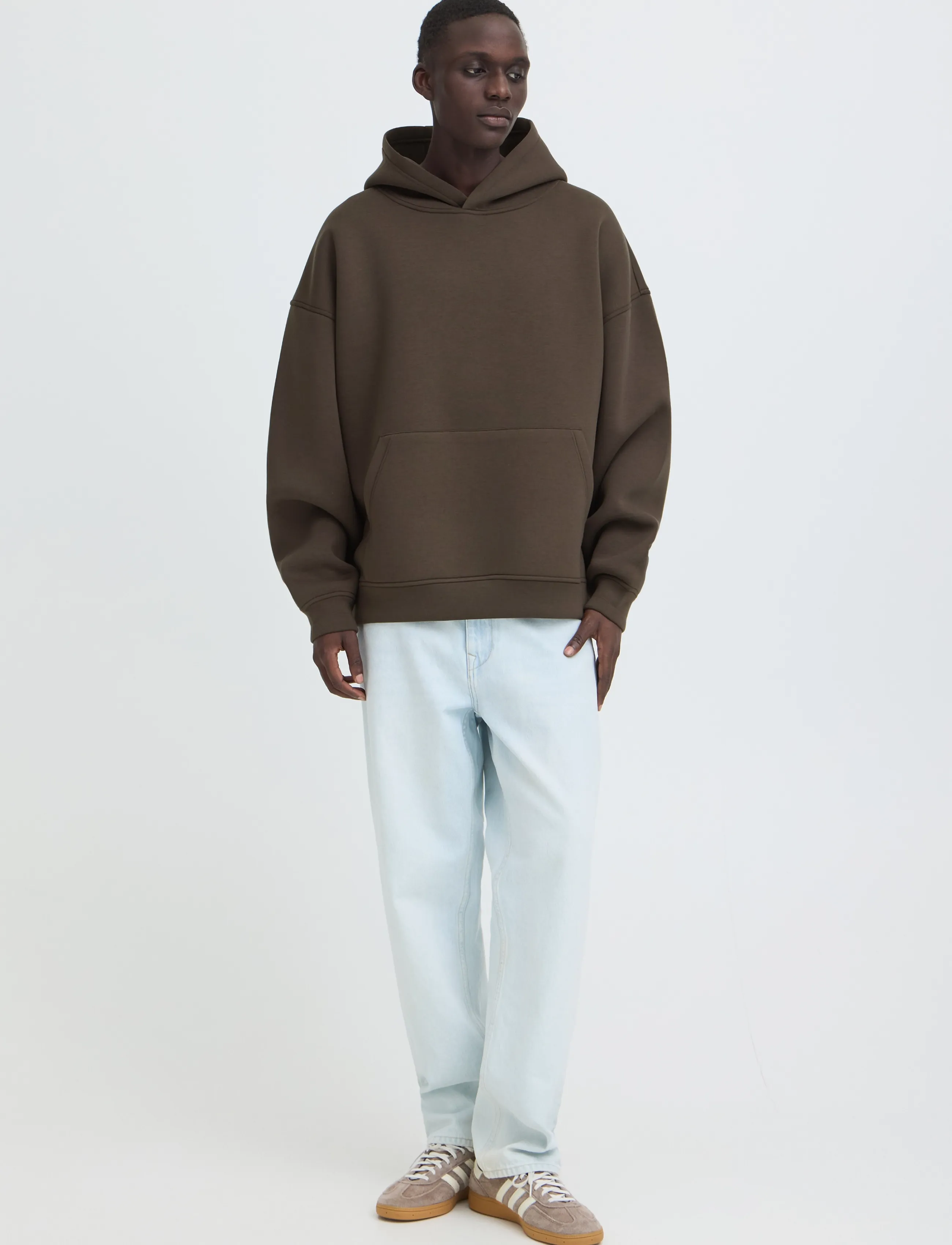 Blend BHKEIRAN SCUBA HOOD SWEAT - Hættetrøjer - TURKISH COFFEE / brown