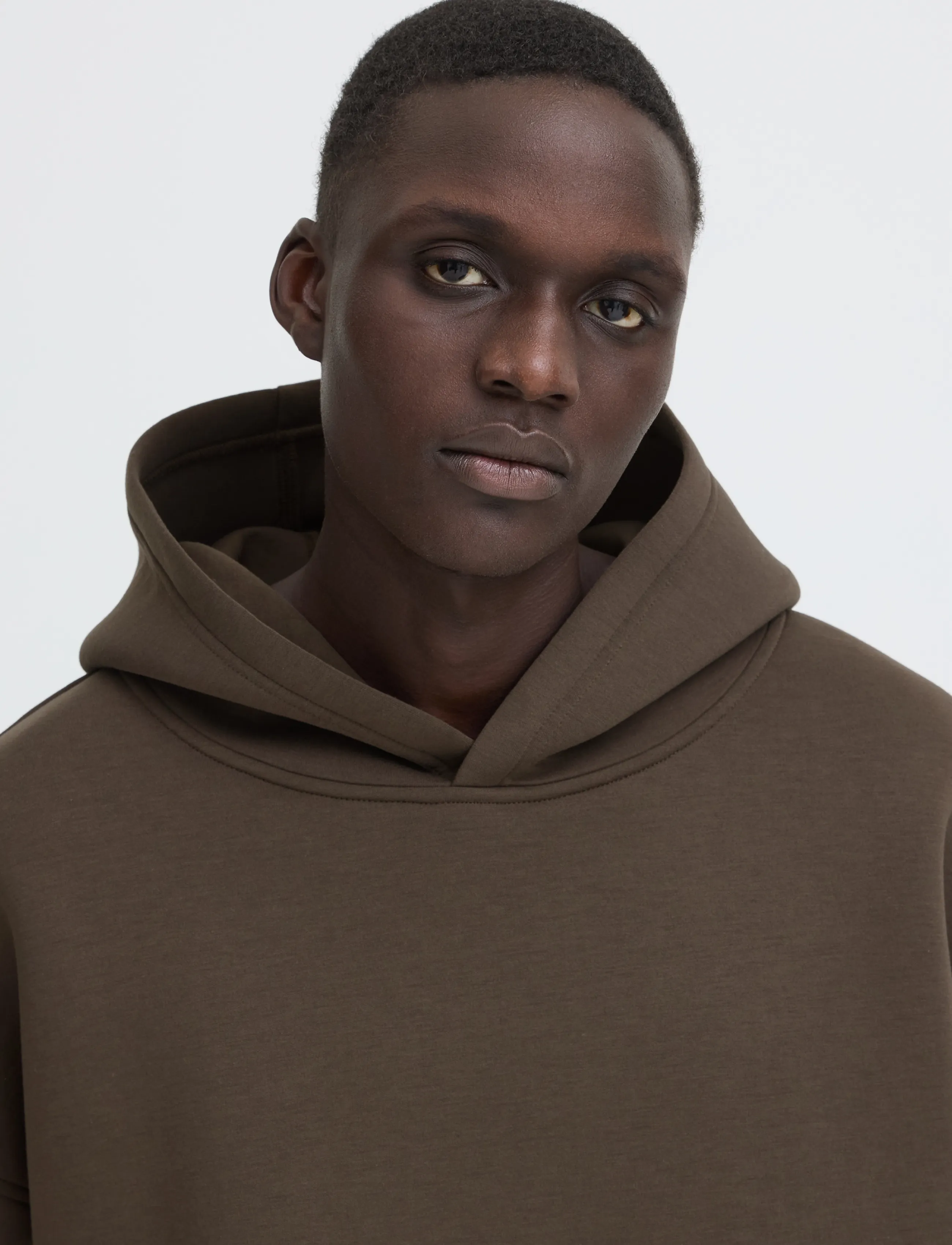 Blend - BHKEIRAN SCUBA HOOD SWEAT - turkish coffee - 4