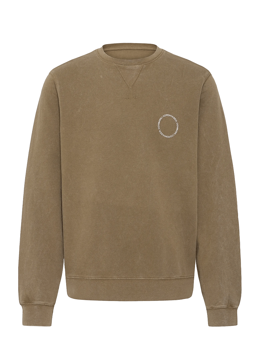 Blend - BHKHARI WASH CREW SWEAT - kollektioner - kangaroo - 1