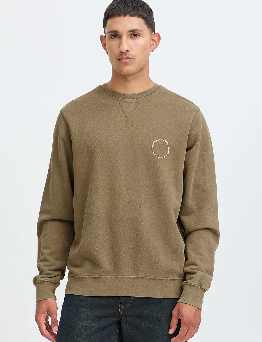 Blend - BHKHARI WASH CREW SWEAT - kollektioner - kangaroo - 5