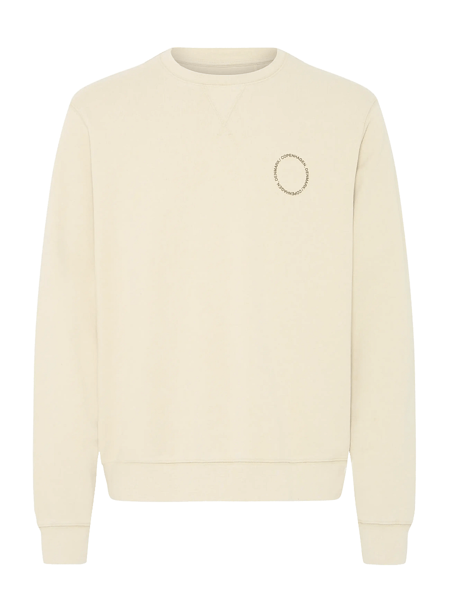 Blend - BHKHARI WASH CREW SWEAT - oyster gray - 1