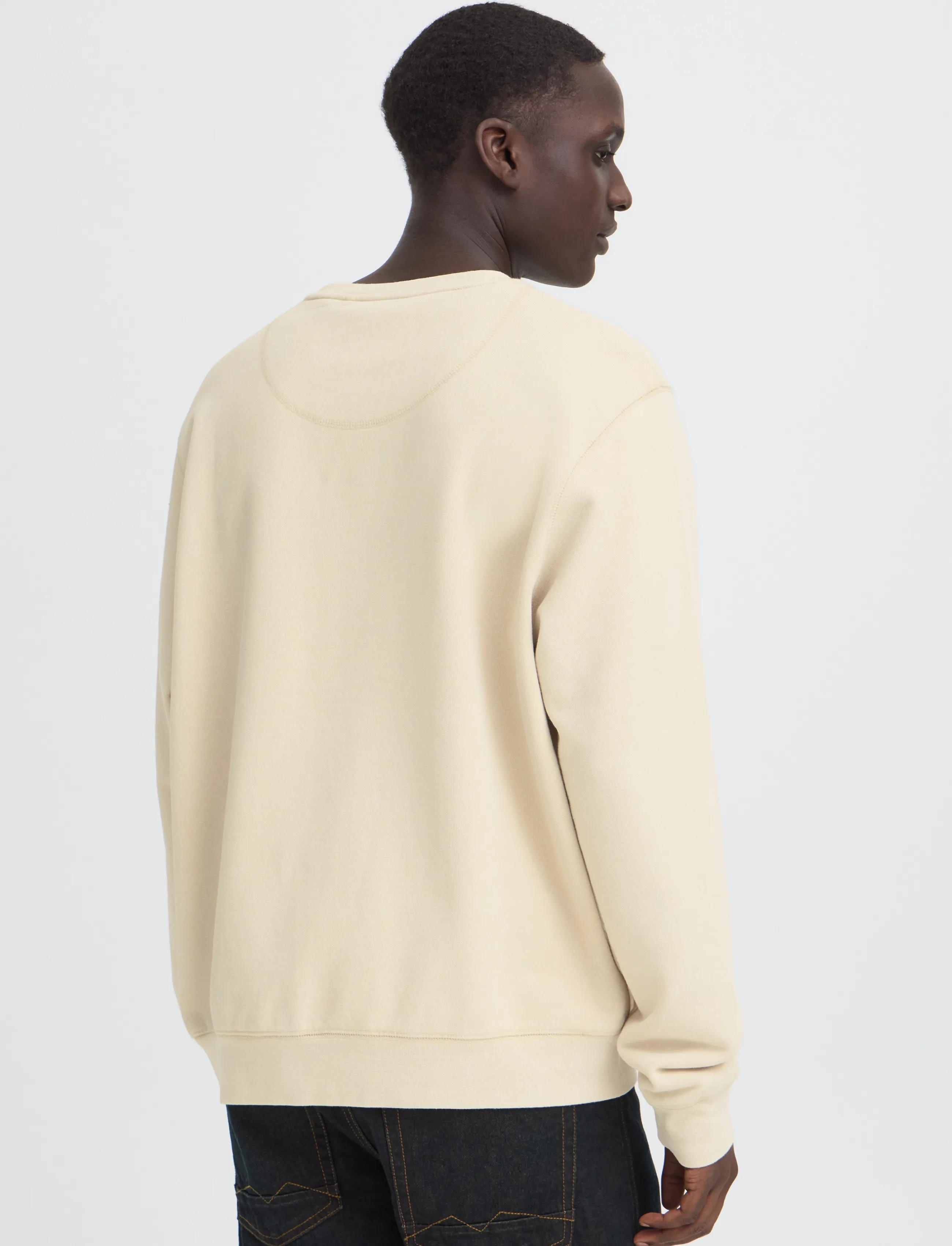 Blend - BHKHARI WASH CREW SWEAT - oyster gray - 3
