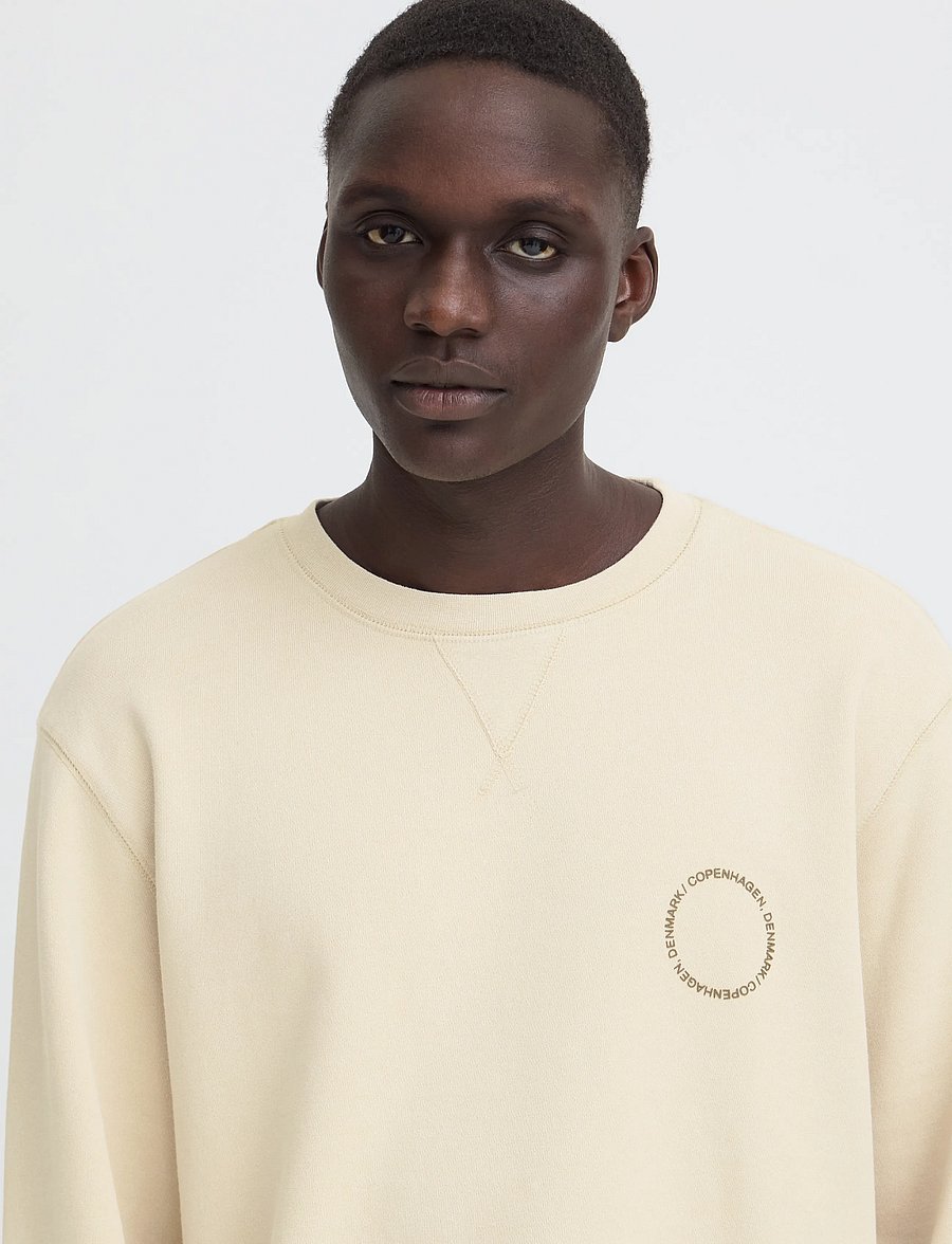 Blend - BHKHARI WASH CREW SWEAT - oyster gray - 4