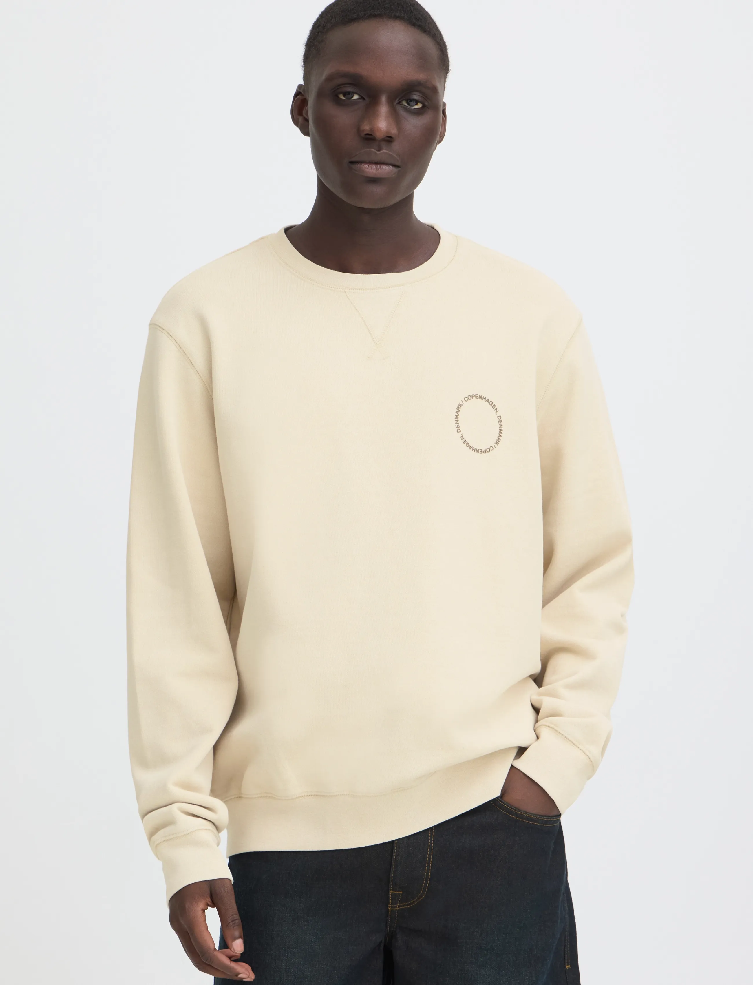 Blend - BHKHARI WASH CREW SWEAT - oyster gray - 5