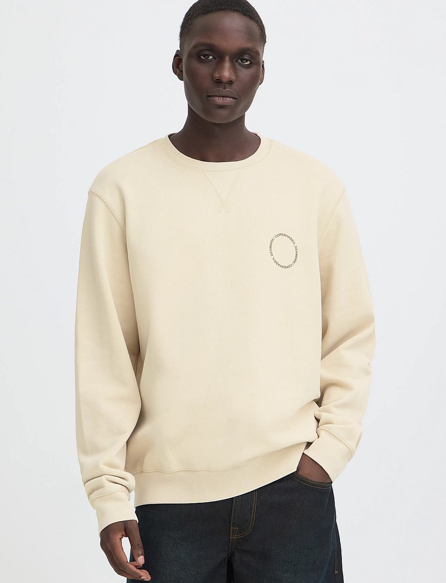 Blend - BHKHARI WASH CREW SWEAT - oyster gray - 5
