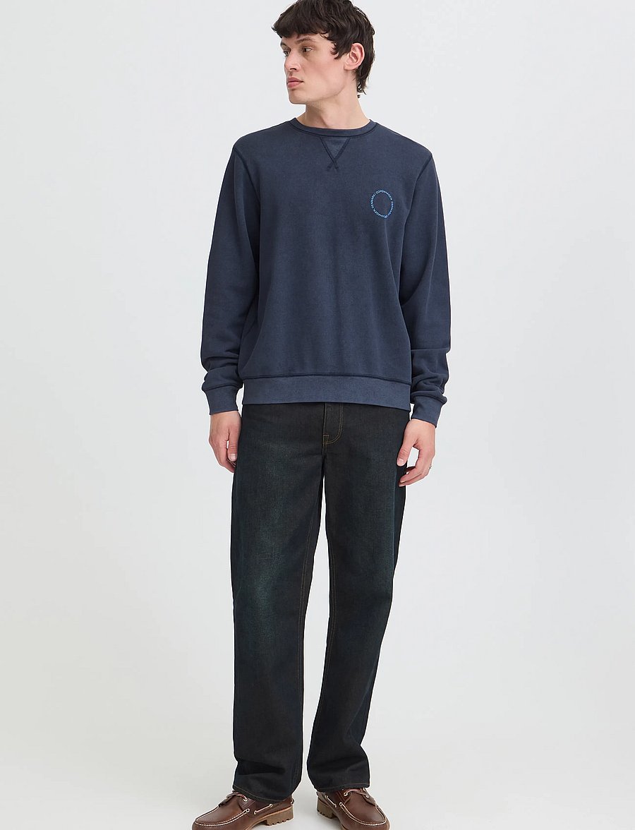 Blend - BHKHARI WASH CREW SWEAT - kollektioner - salute - 0