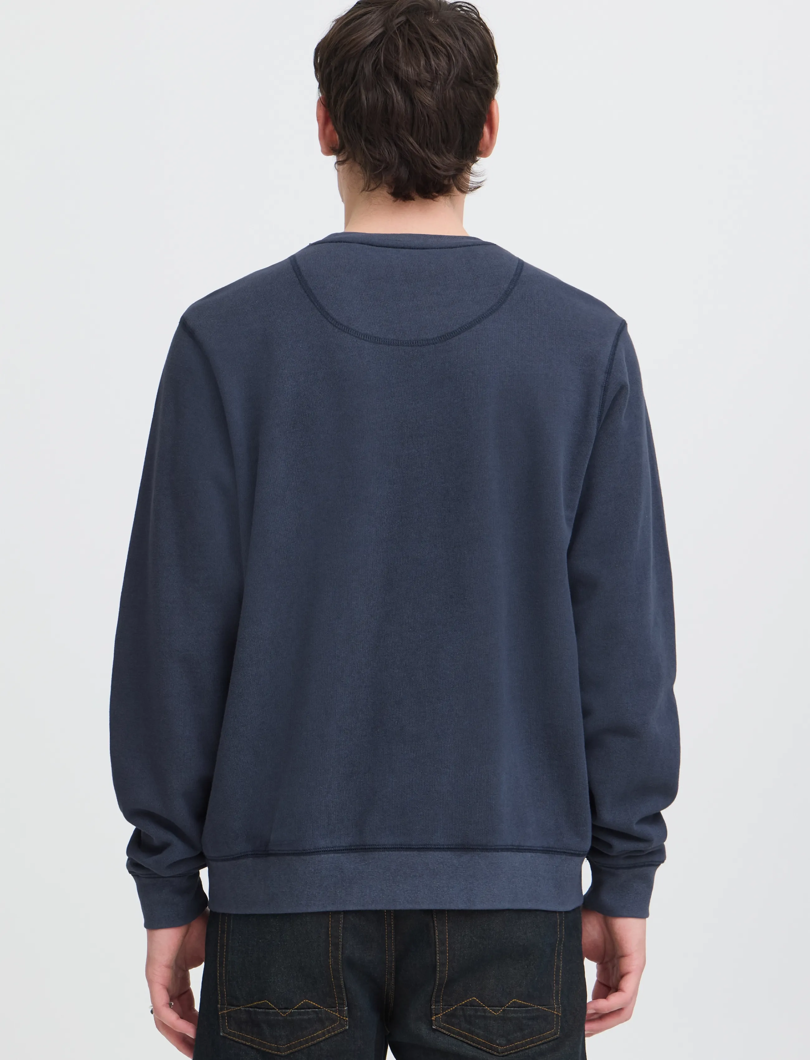 Blend - BHKHARI WASH CREW SWEAT - kollektioner - salute - 3