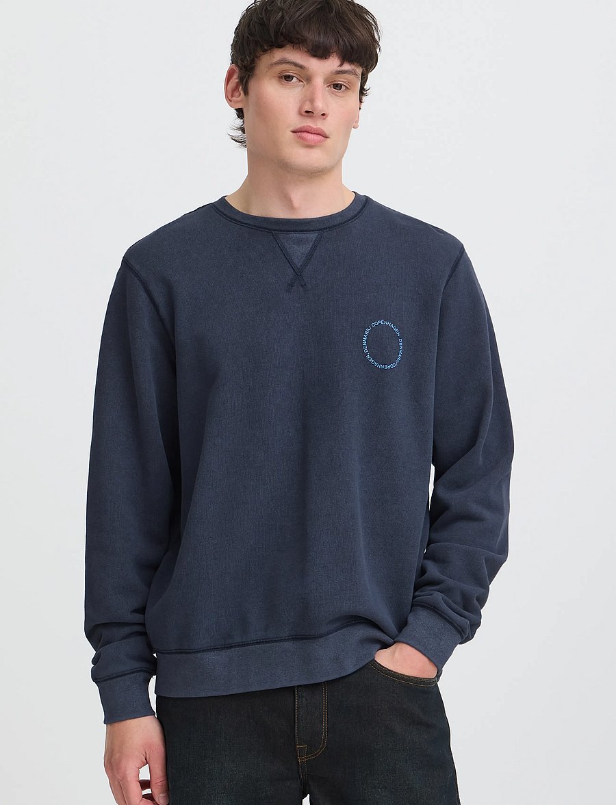 Blend - BHKHARI WASH CREW SWEAT - kollektioner - salute - 5
