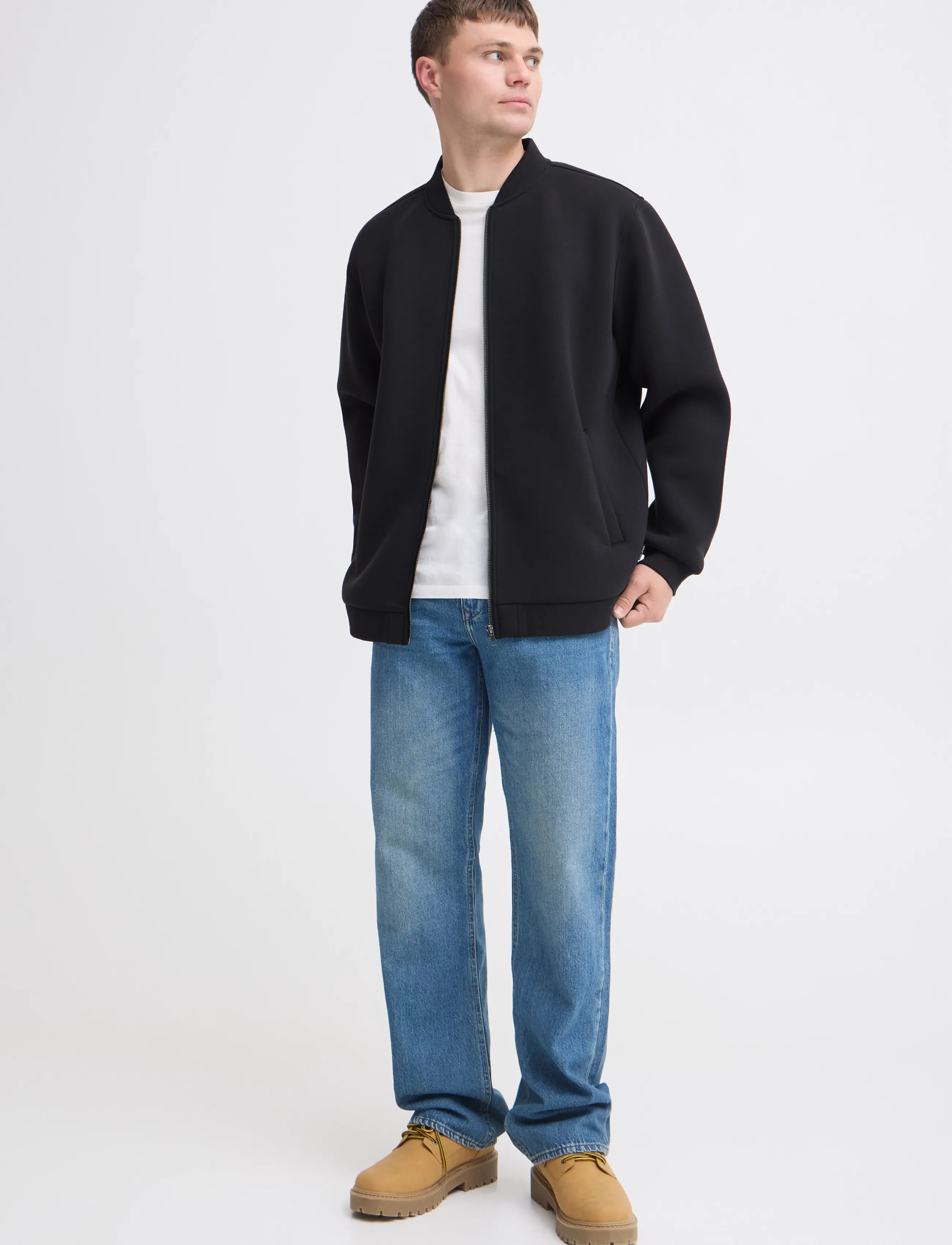 Blend BHKEIRAN SCUBA BOMBER - Jacken - BLACK BEAUTY / black