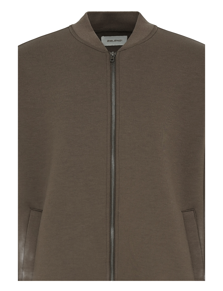 Blend - BHKEIRAN SCUBA BOMBER - frühlingsjacken - turkish coffee - 3