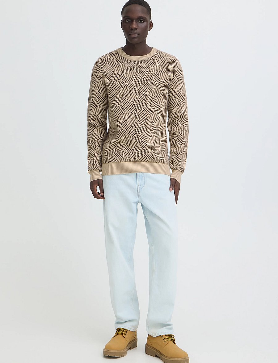 Blend - BHCIDO PULLOVER - rundhals - crockery - 0