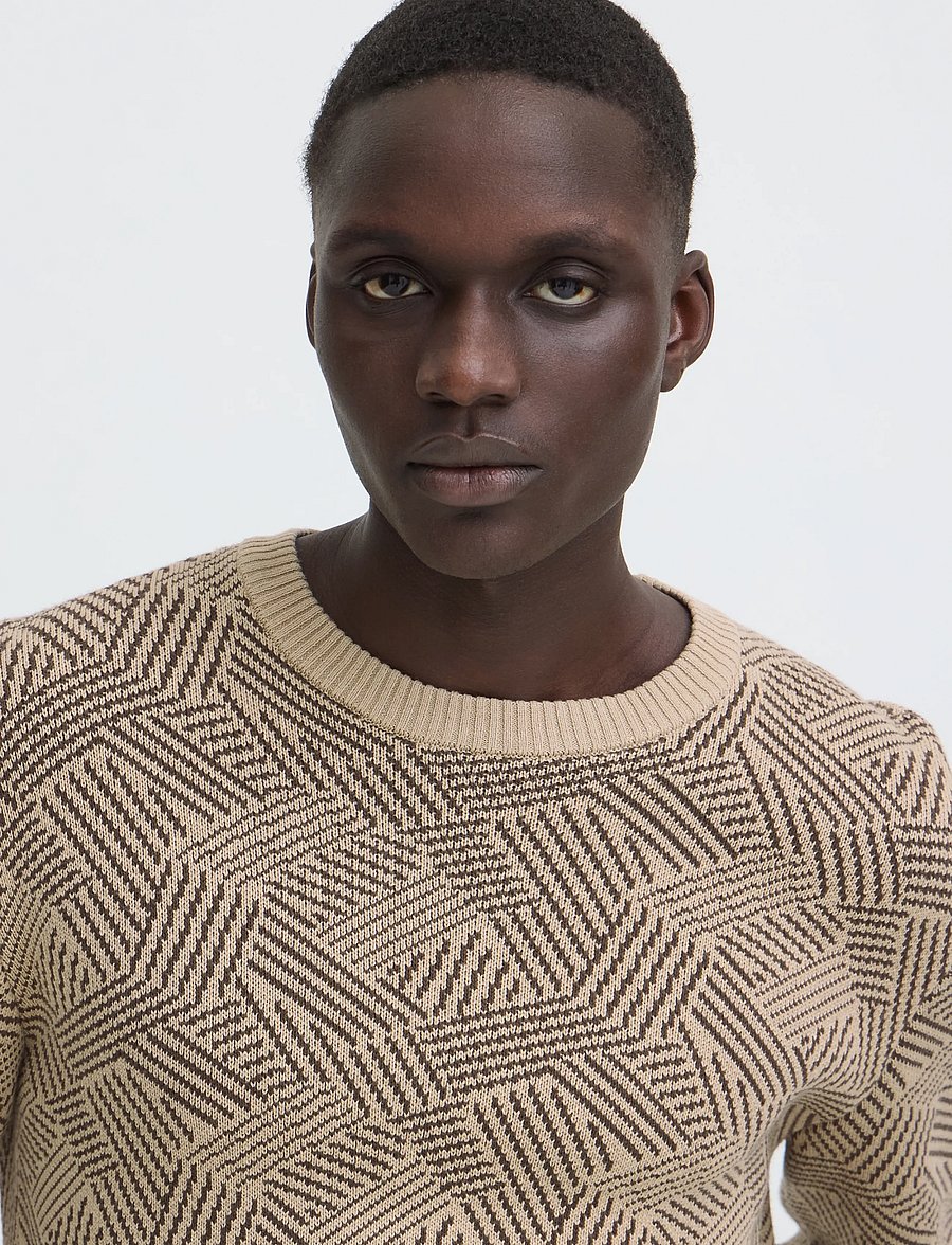 Blend - BHCIDO PULLOVER - rundhals - crockery - 4