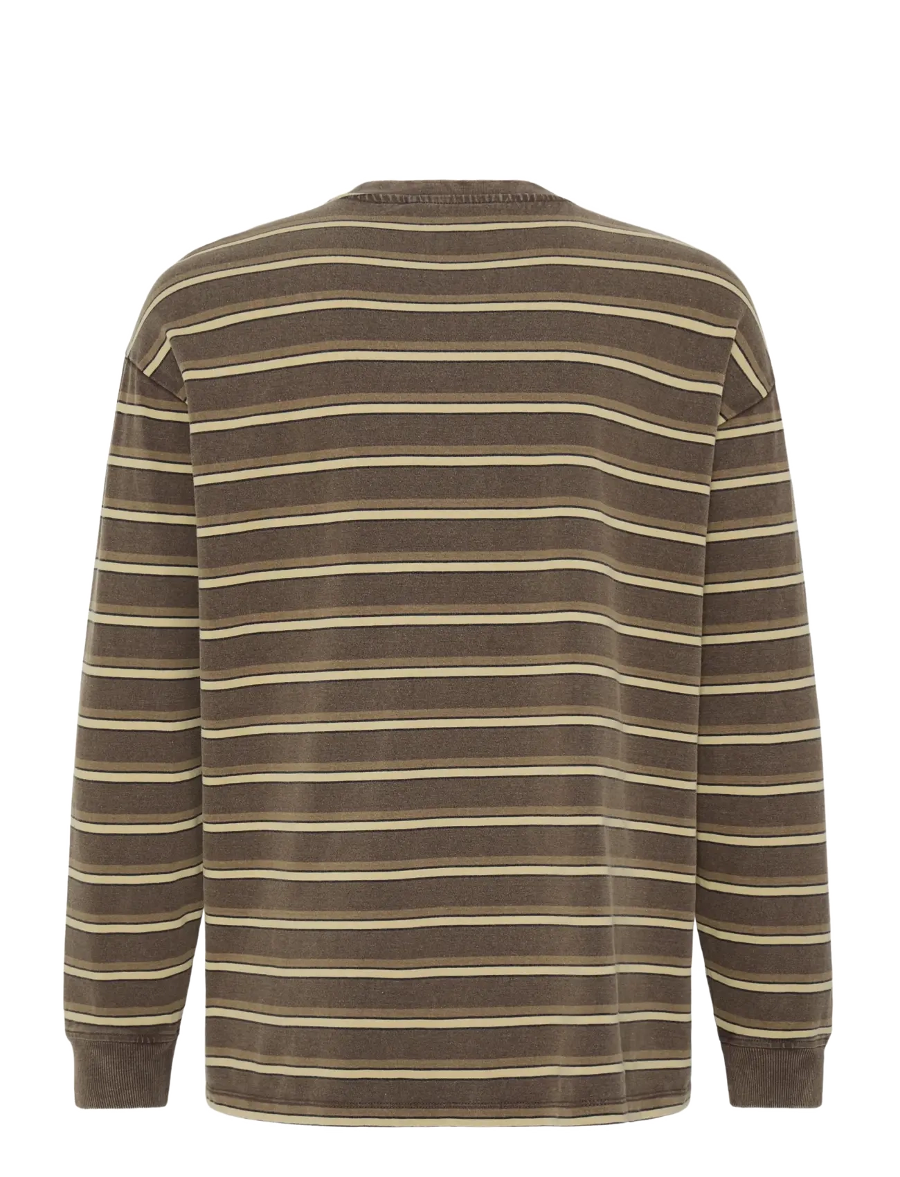 Blend - BHKARSYN WASH STRIPE L/S TEE - turkish coffee - 2