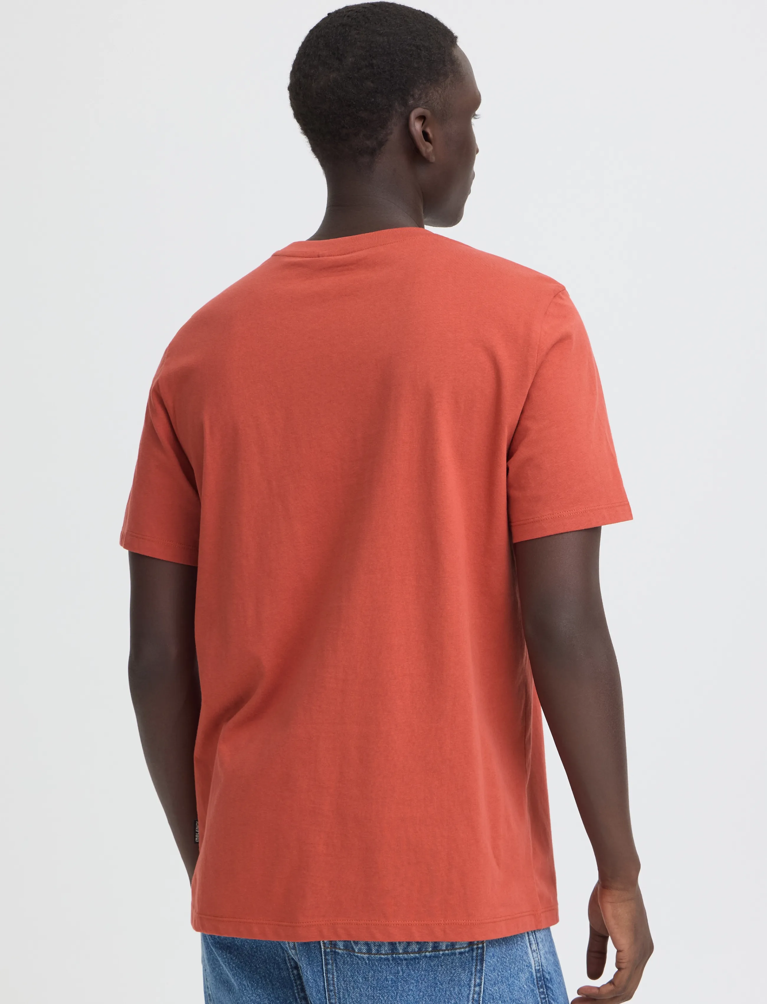 Blend - BHKAZ S/S EMB TEE - cinnabar - 3