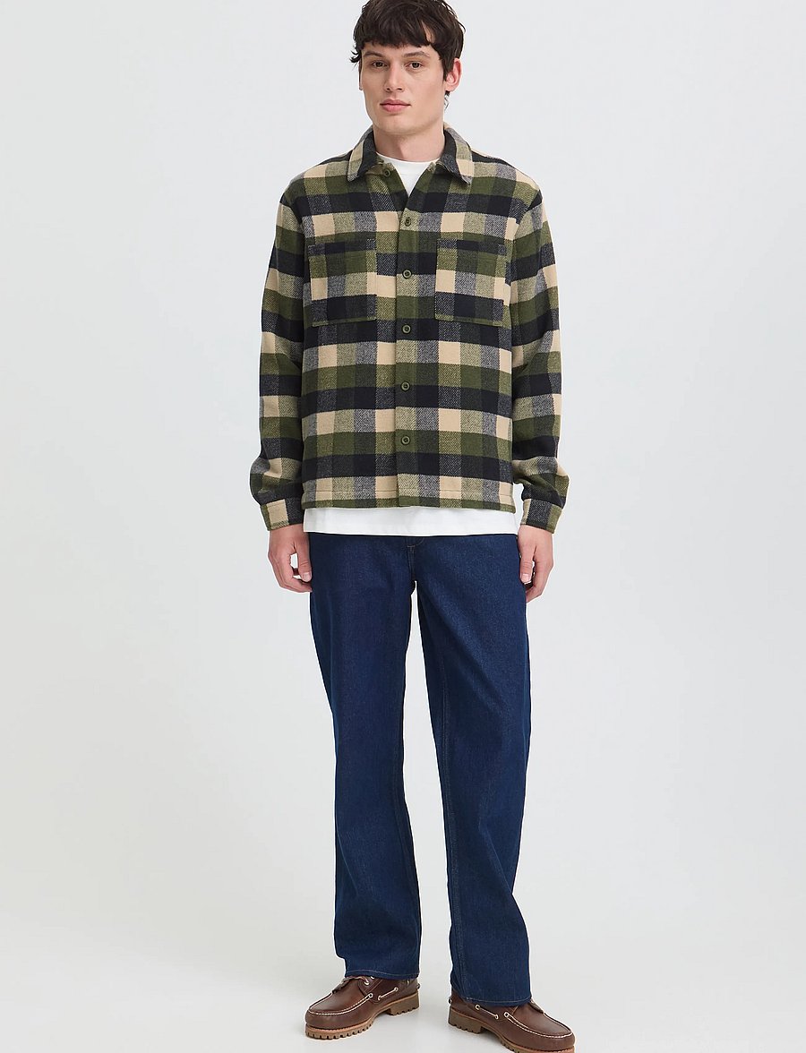 Blend - BHEMIRR OVERSHIRT - forårsjakker - deep depths - 0