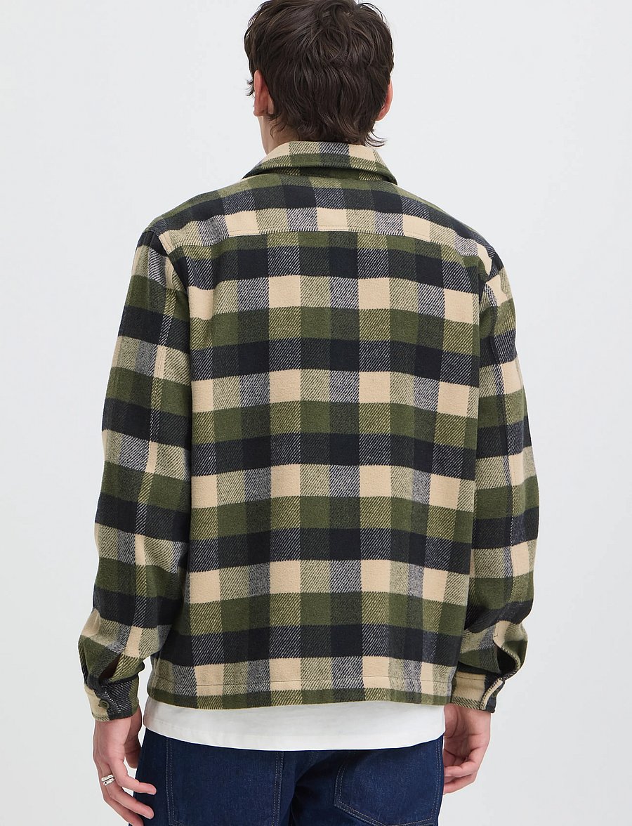 Blend - BHEMIRR OVERSHIRT - forårsjakker - deep depths - 3