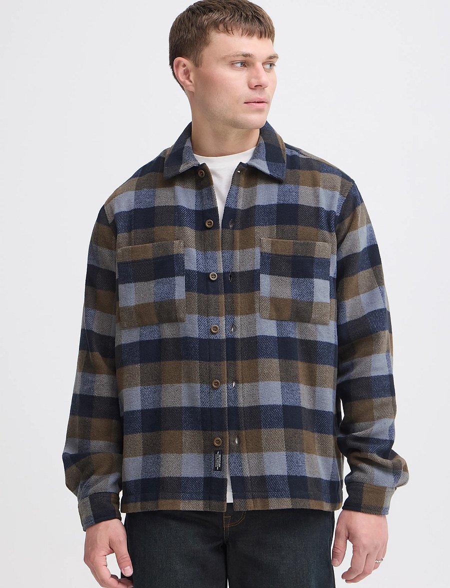 Blend - BHEMIRR OVERSHIRT - herbstjacken - turkish coffee - 5