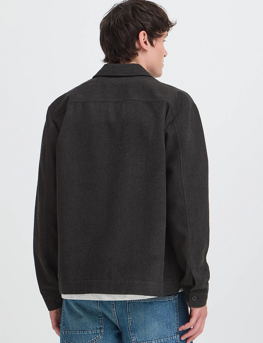 Blend - BHELJAS OVERSHIRT - forårsjakker - salute melange - 3