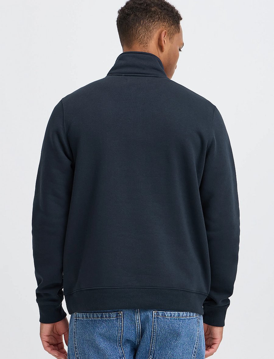 Blend - BHDOWNTON HALFZIP PP NOOS - pullover mit halbem reißverschluss - dark navy - 3