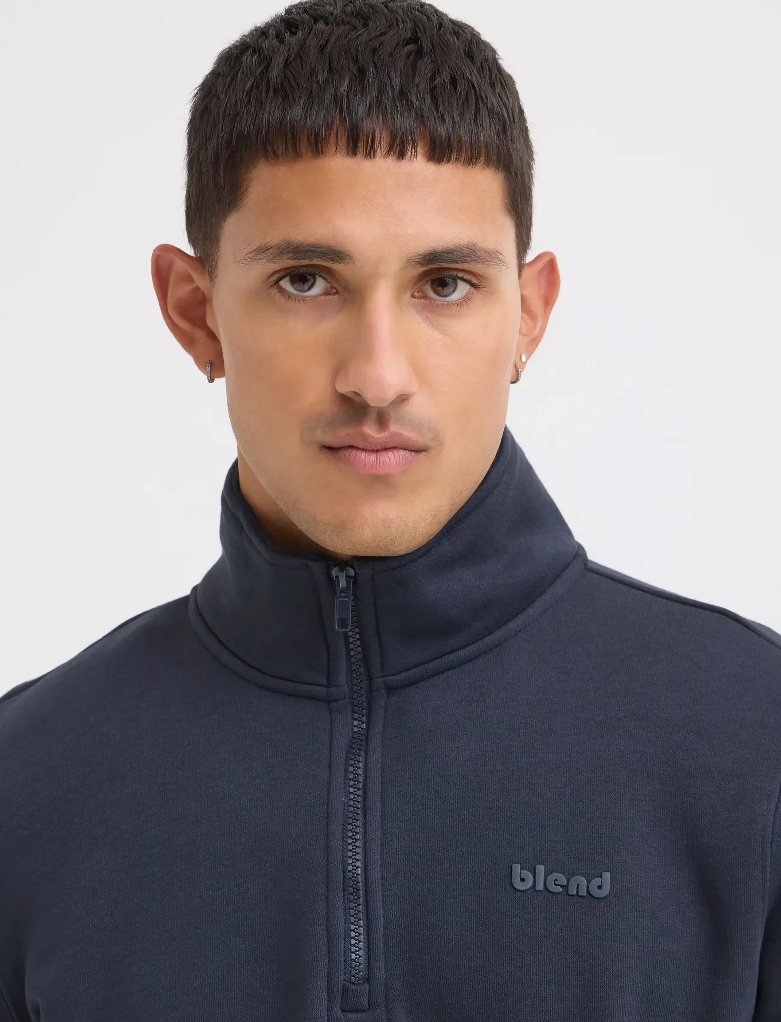 Blend - BHDOWNTON HALFZIP PP NOOS - die niedrigsten preise - dark navy - 4