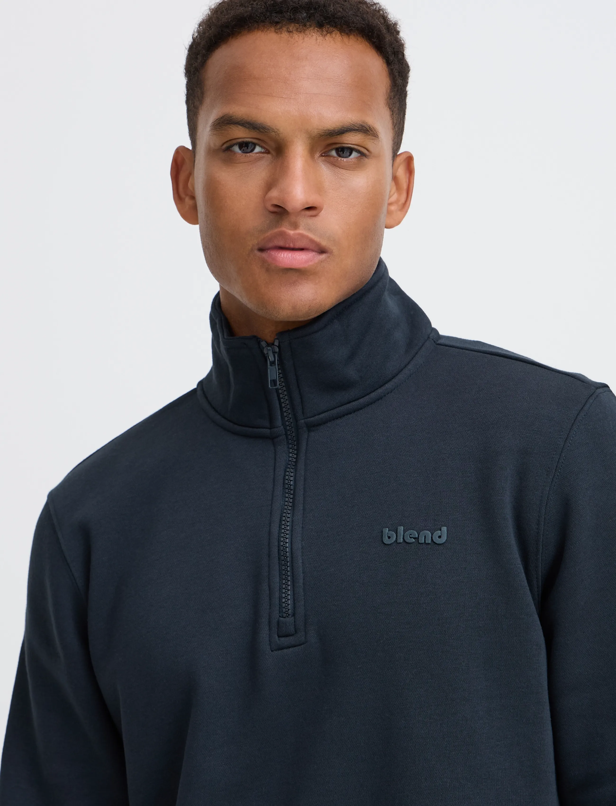 Blend - BHDOWNTON HALFZIP PP NOOS - dark navy - 4