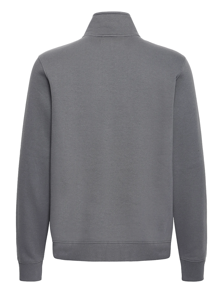 Blend - BHDOWNTON HALFZIP PP NOOS - sweatshirts - iron gate - 2