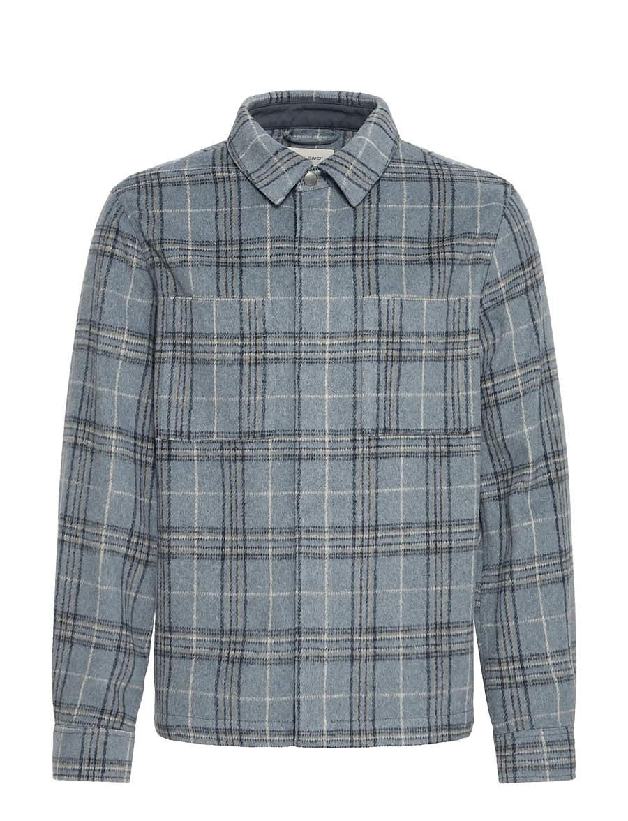Blend - BHFAUST OVERSHIRT - Überhemden - stormy weater - 1