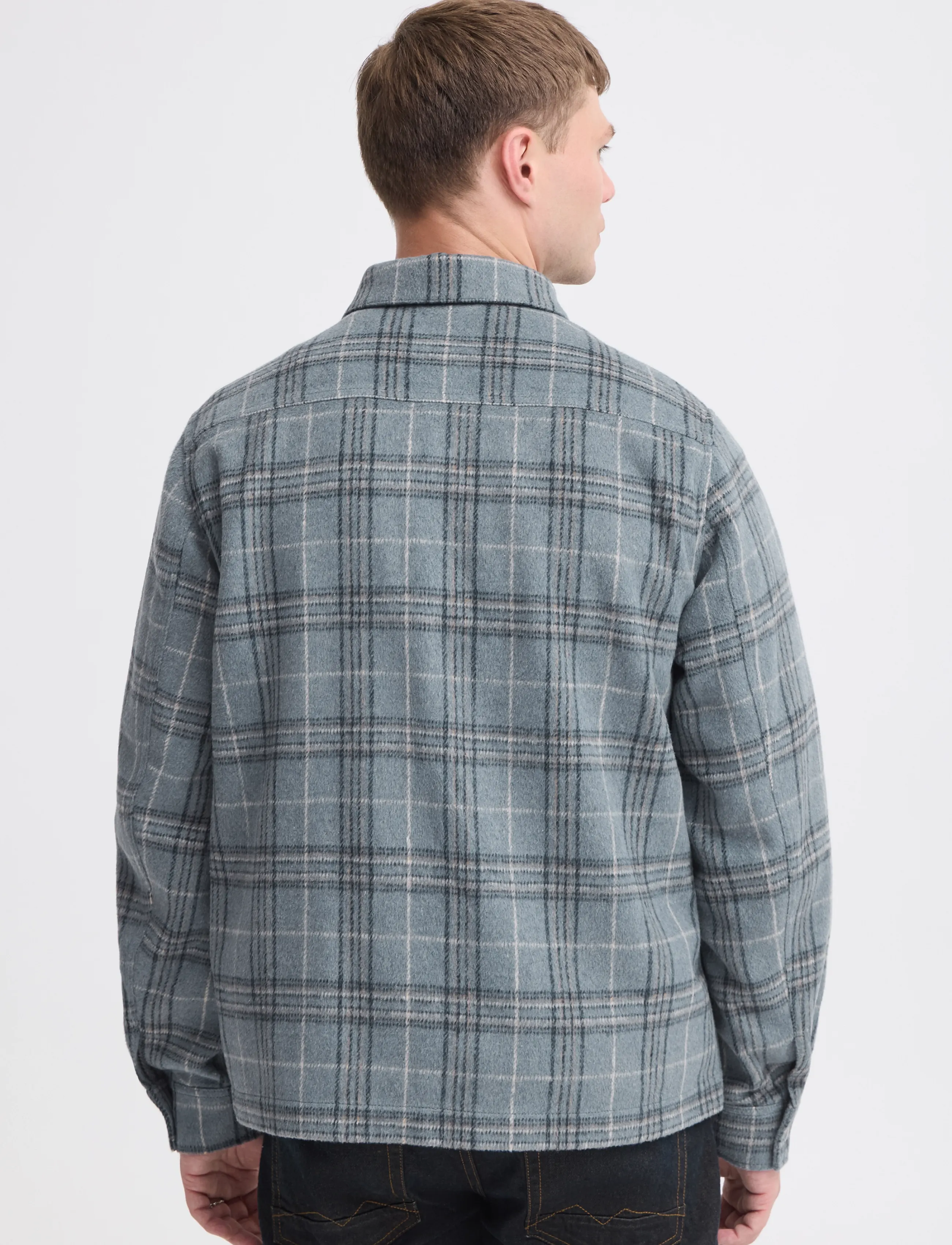 Blend - BHFAUST OVERSHIRT - Überhemden - stormy weater - 3