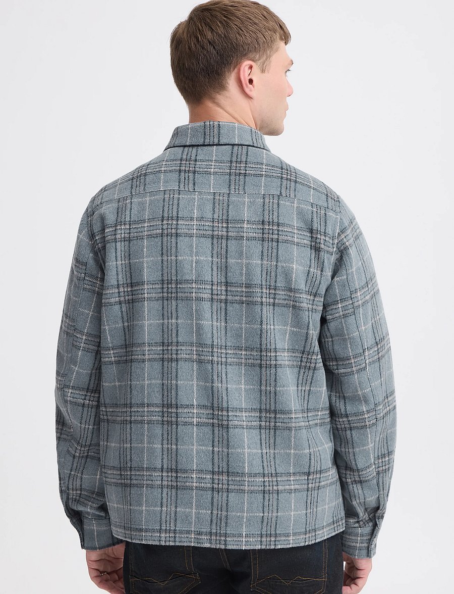 Blend - BHFAUST OVERSHIRT - Überhemden - stormy weater - 3