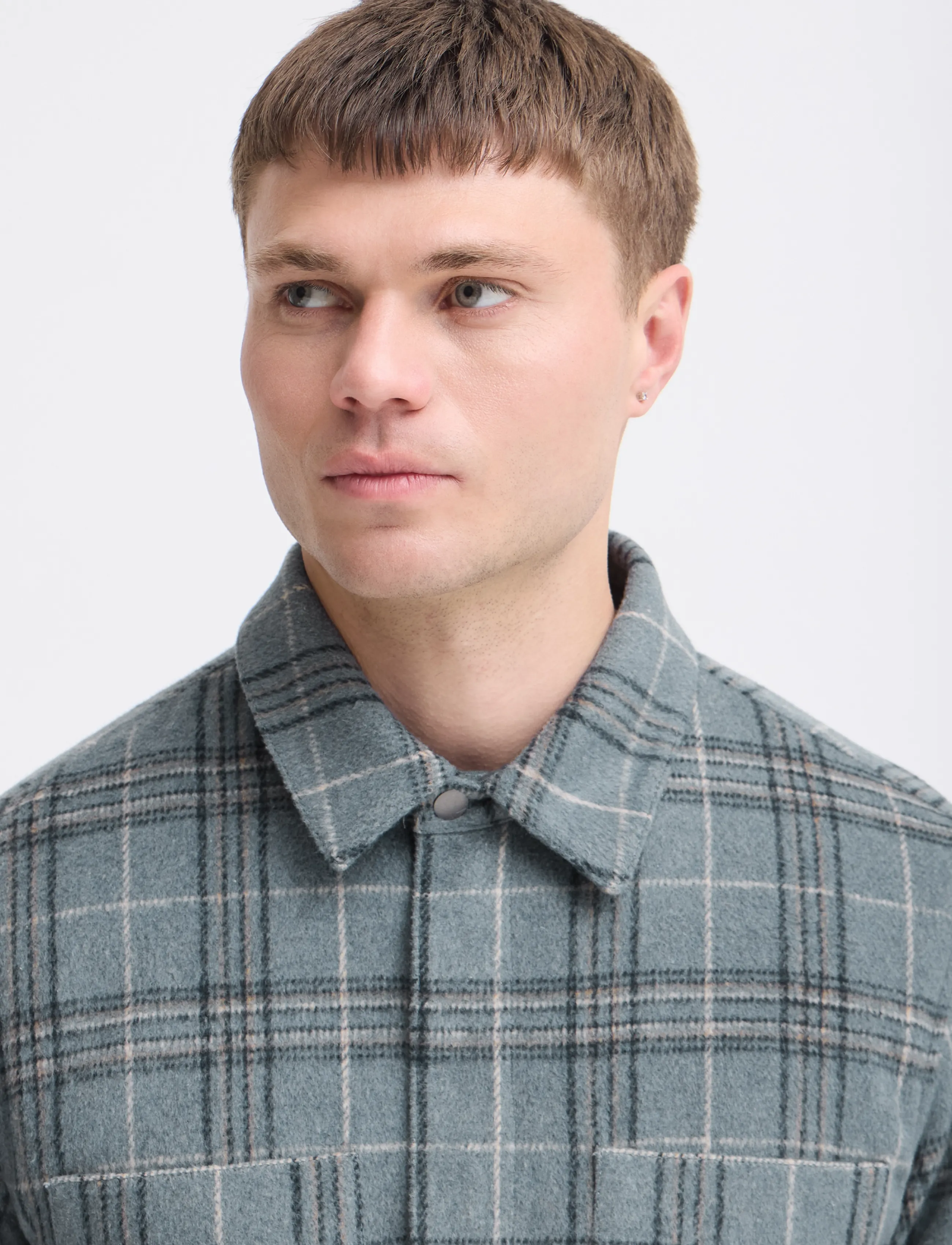 Blend - BHFAUST OVERSHIRT - Überhemden - stormy weater - 4