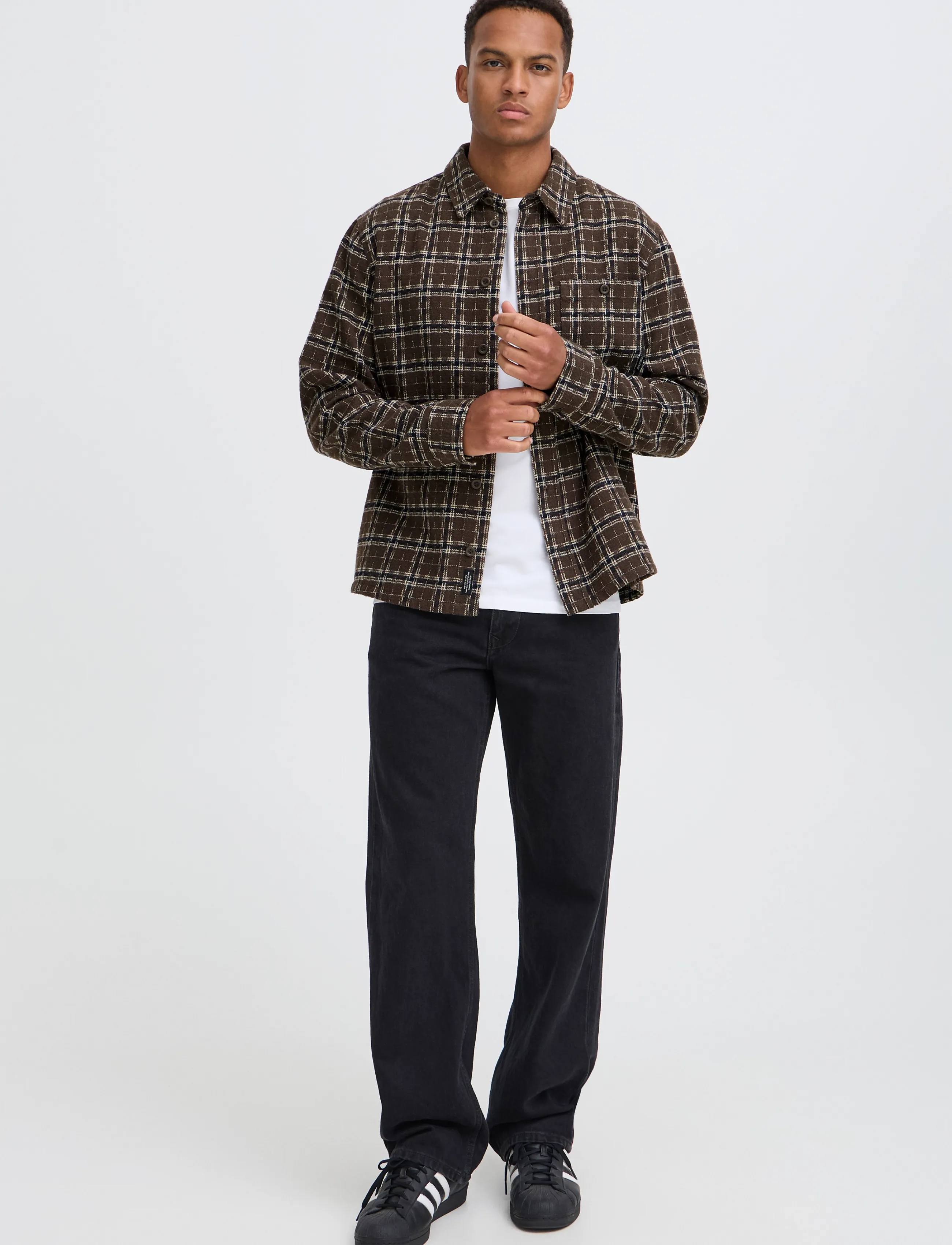 Blend BHCURTIS OVERSHIRT - Überhemden - TURKISH COFFEE / brown
