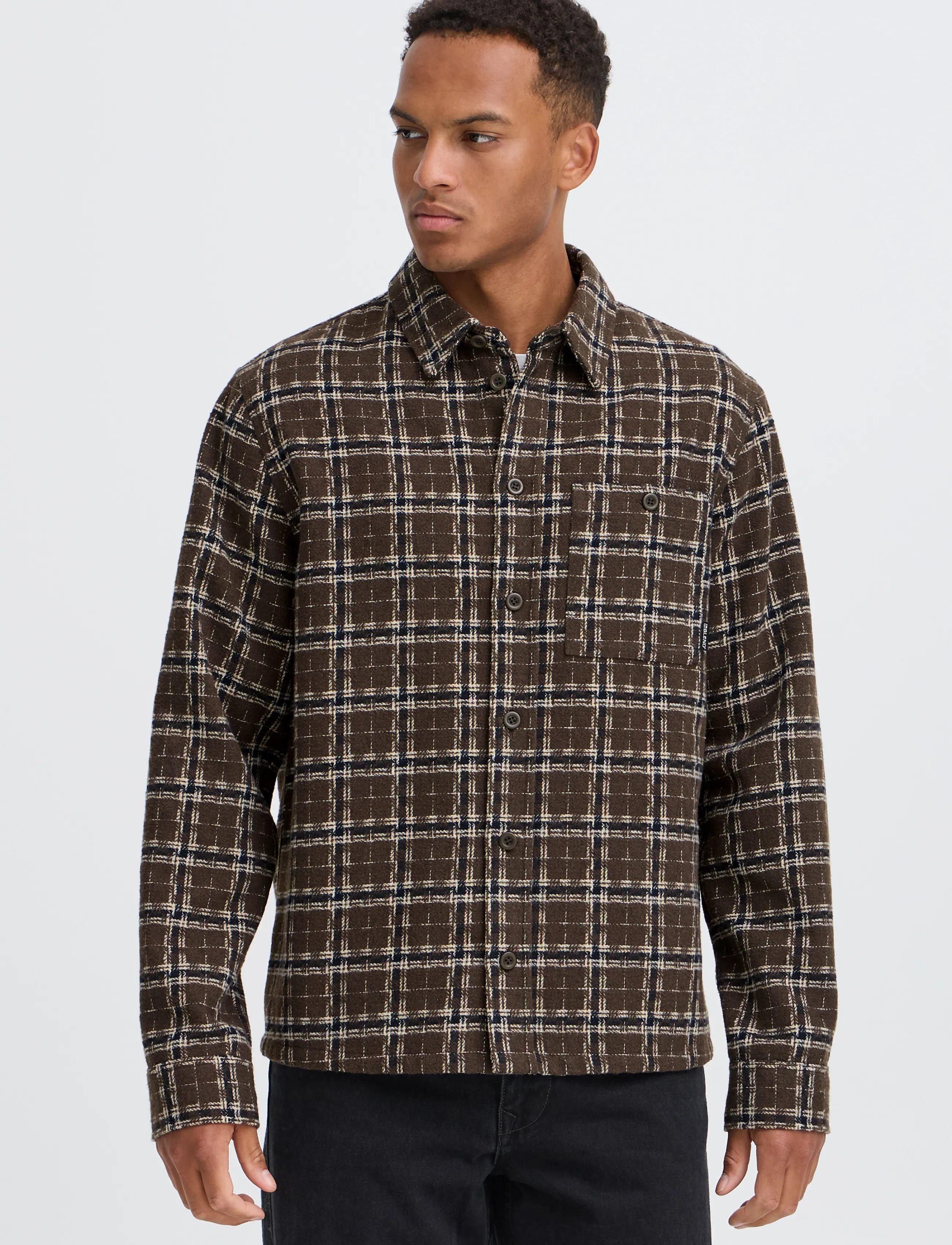 Blend - BHCURTIS OVERSHIRT - Überhemden - turkish coffee - 5