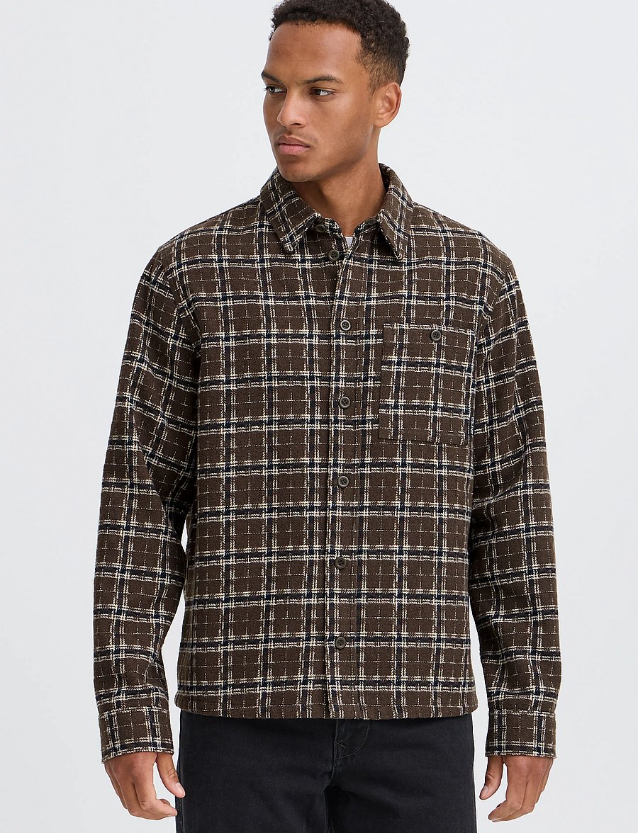 Blend - BHCURTIS OVERSHIRT - Überhemden - turkish coffee - 5