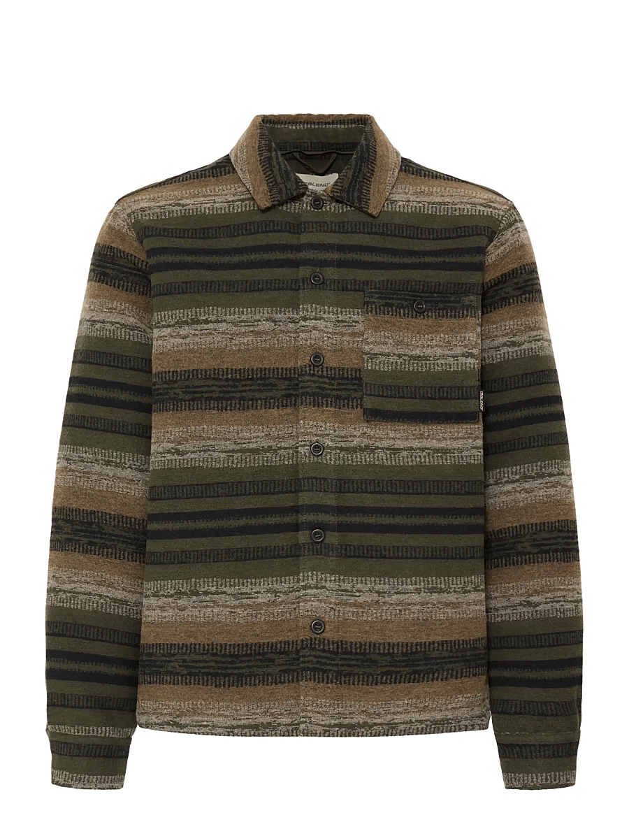 Blend - BHCRAIG OVERSHIRT - Überhemden - deep depths - 1