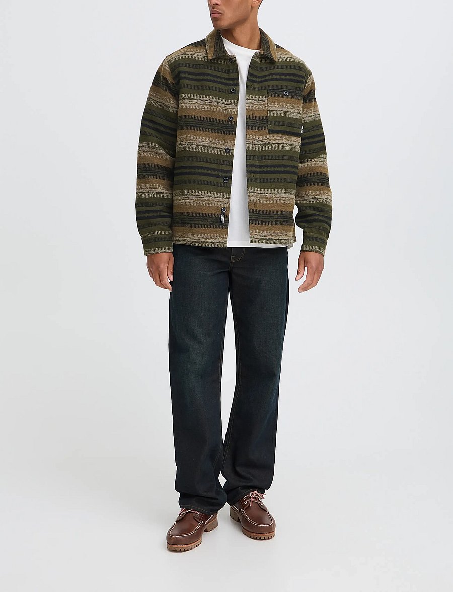 Blend - BHCRAIG OVERSHIRT - Überhemden - deep depths - 0
