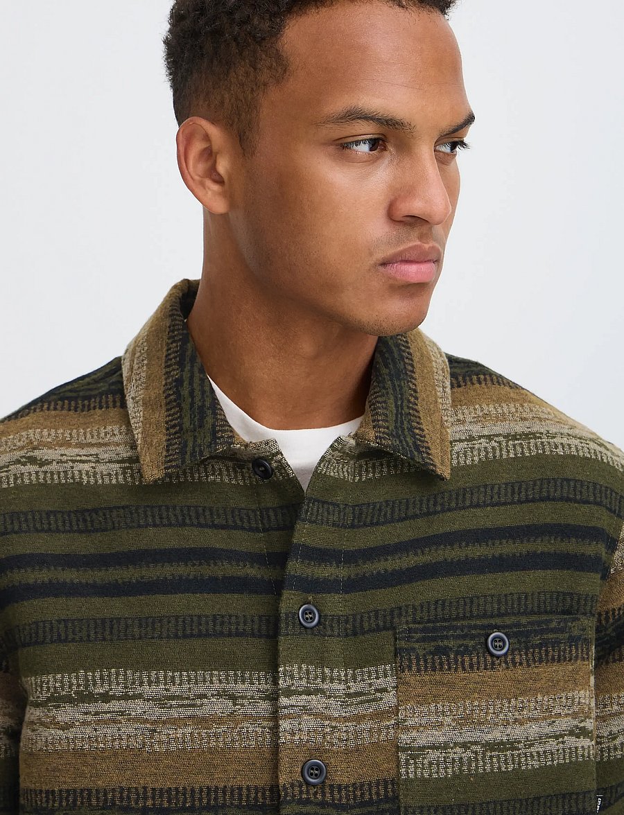 Blend - BHCRAIG OVERSHIRT - Überhemden - deep depths - 4