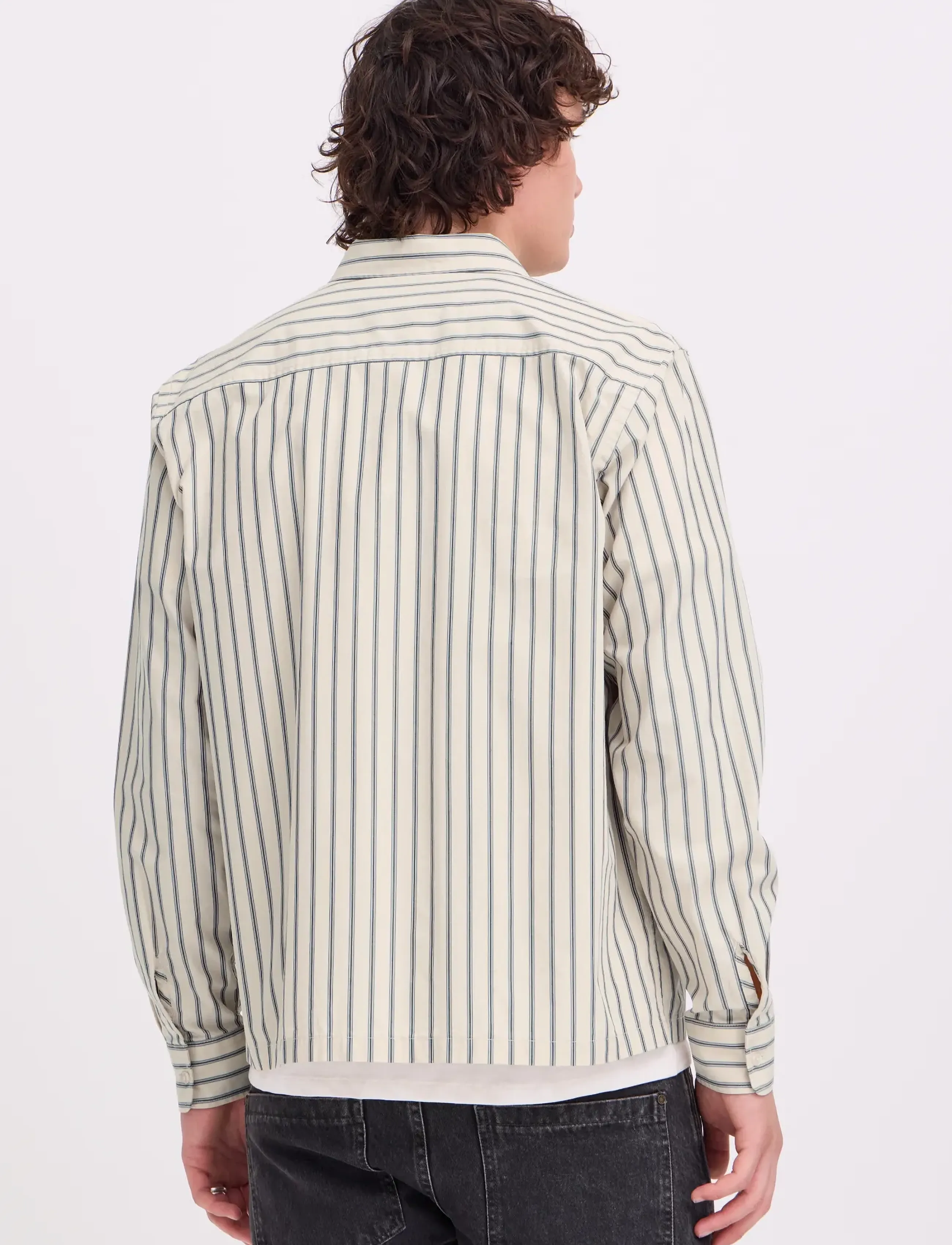 Blend BHCLAY SHIRT - Skjortor - OYSTER GRAY / cream