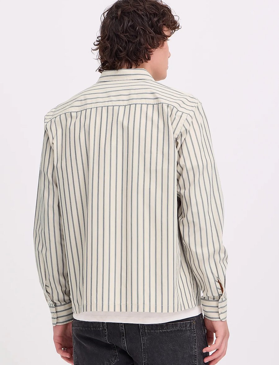 Blend - BHCLAY SHIRT - stribede skjorter - oyster gray - 0