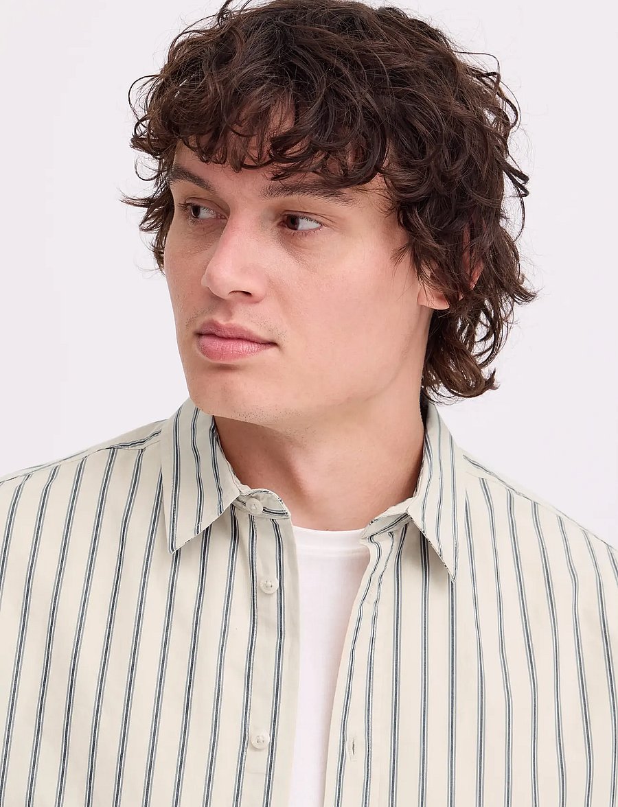 Blend - BHCLAY SHIRT - stribede skjorter - oyster gray - 3