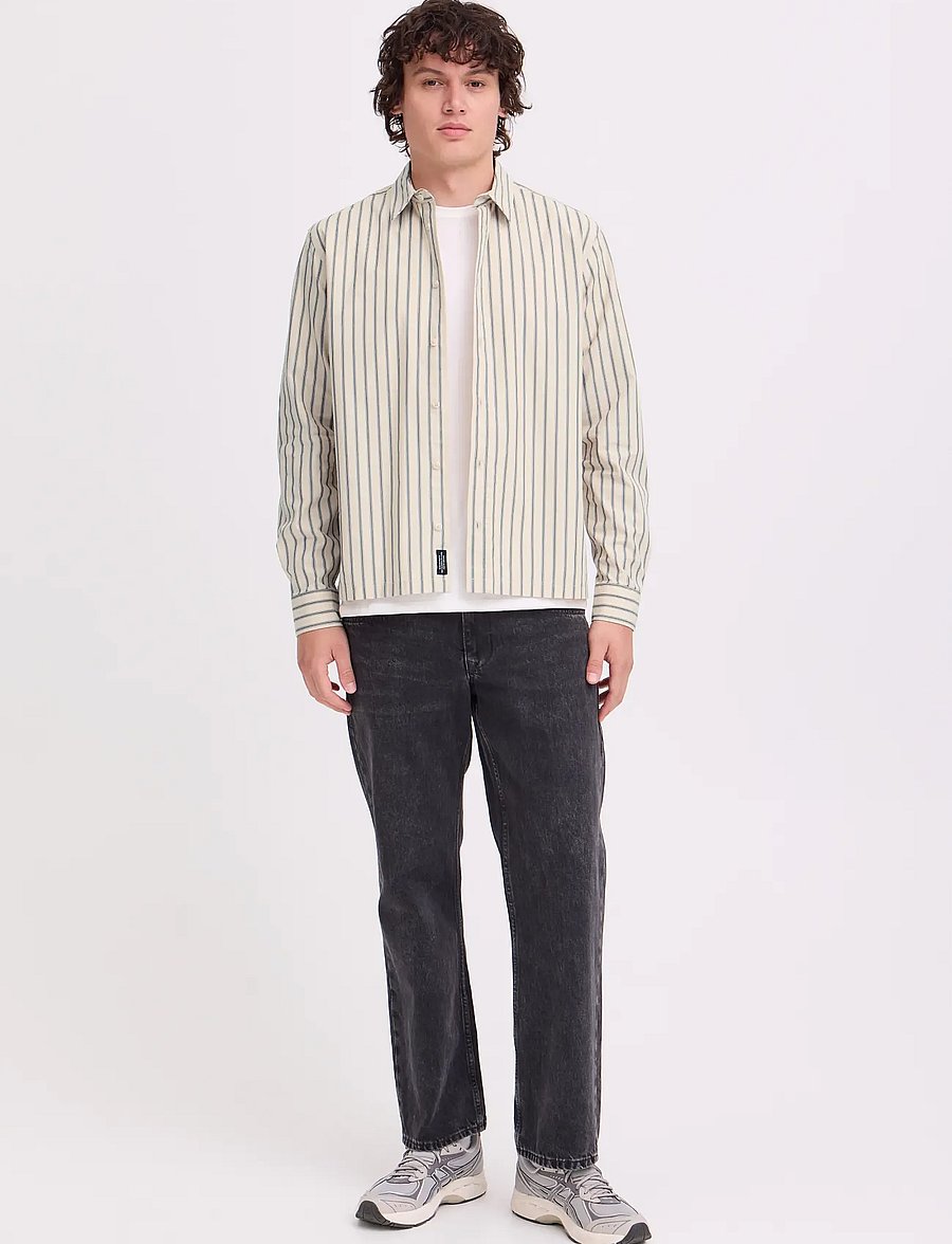 Blend - BHCLAY SHIRT - stribede skjorter - oyster gray - 5