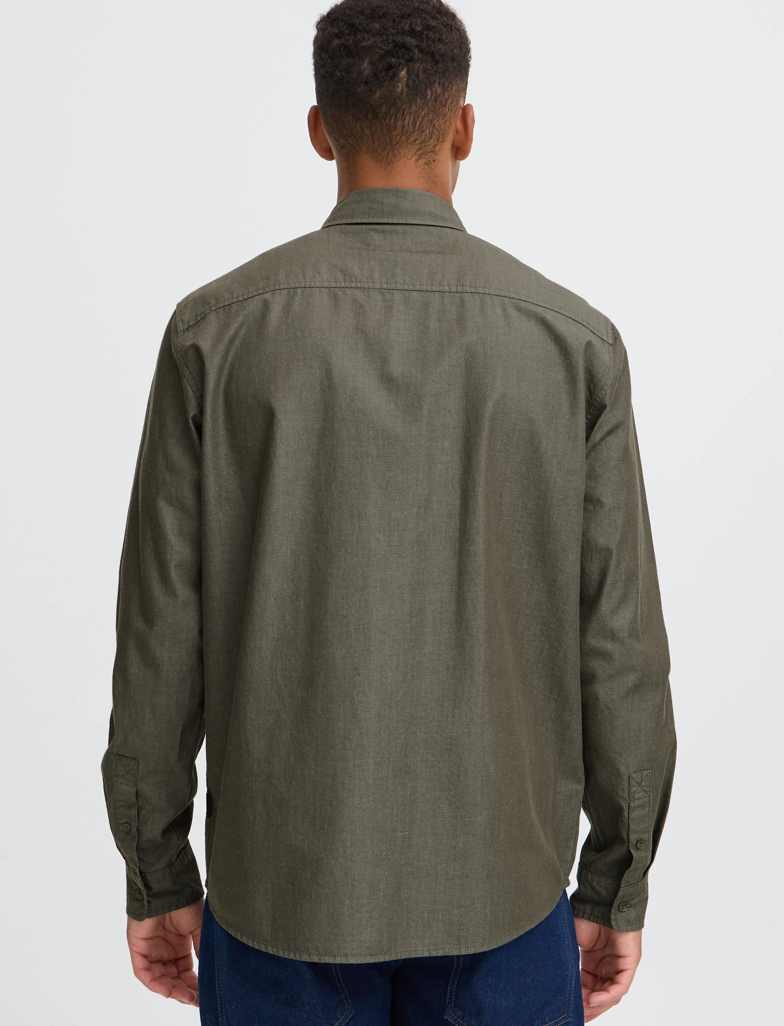 Blend - BHCLAUDI SHIRT - casual skjorter - deep depths - 3