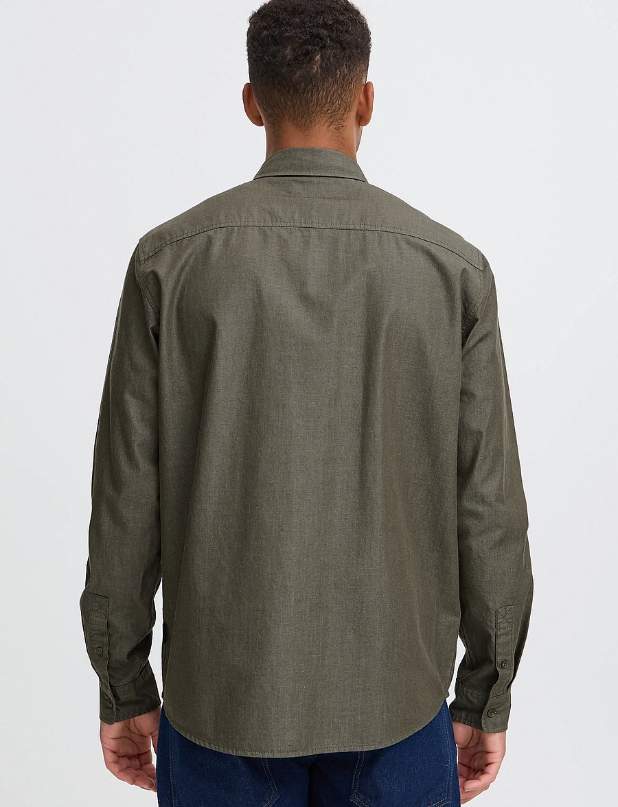 Blend - BHCLAUDI SHIRT - casual skjorter - deep depths - 3