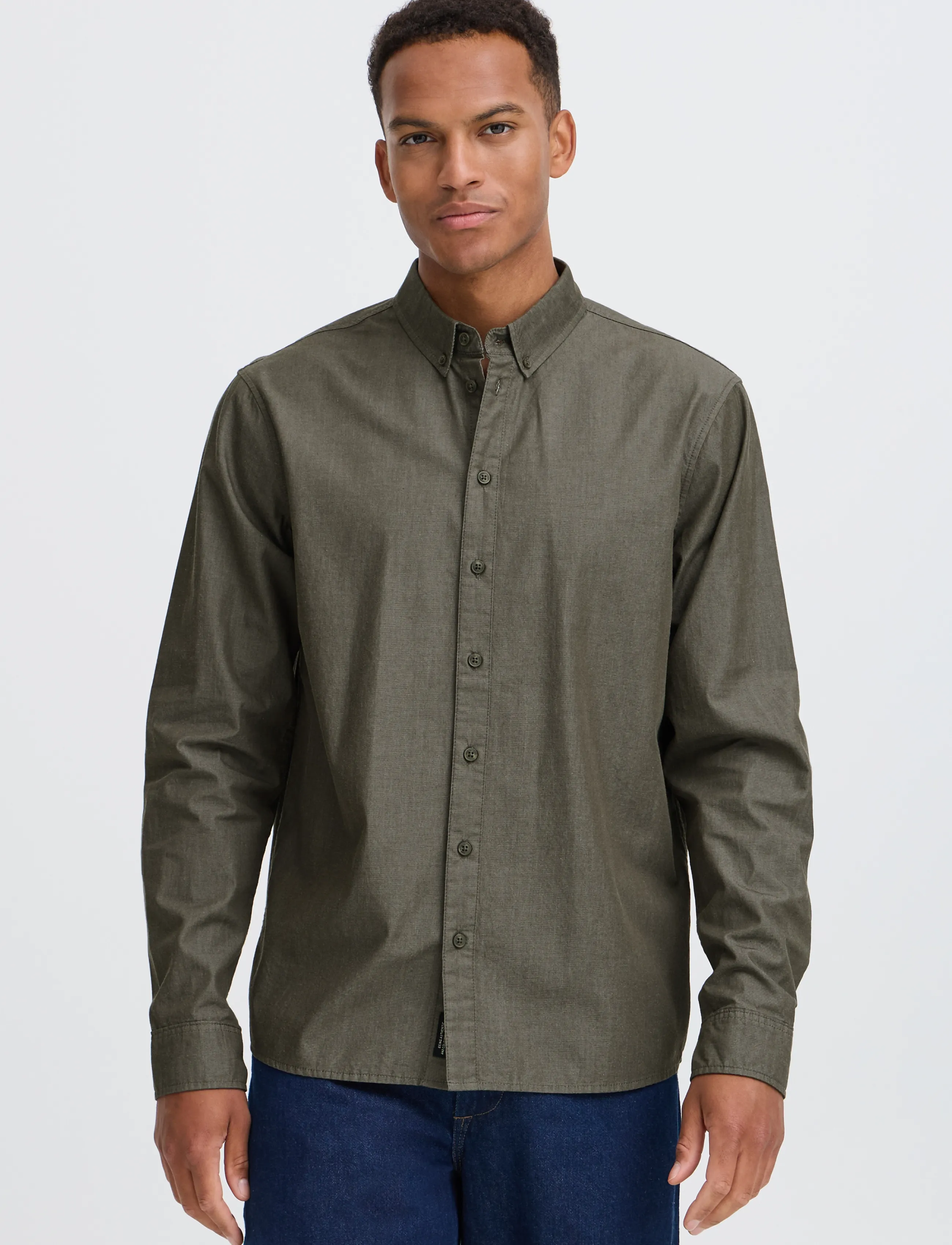 Blend - BHCLAUDI SHIRT - casual skjorter - deep depths - 5