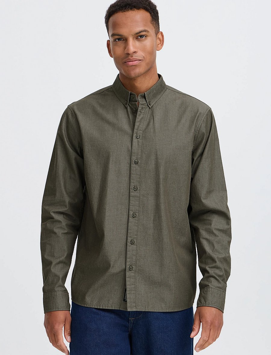 Blend - BHCLAUDI SHIRT - casual skjorter - deep depths - 5