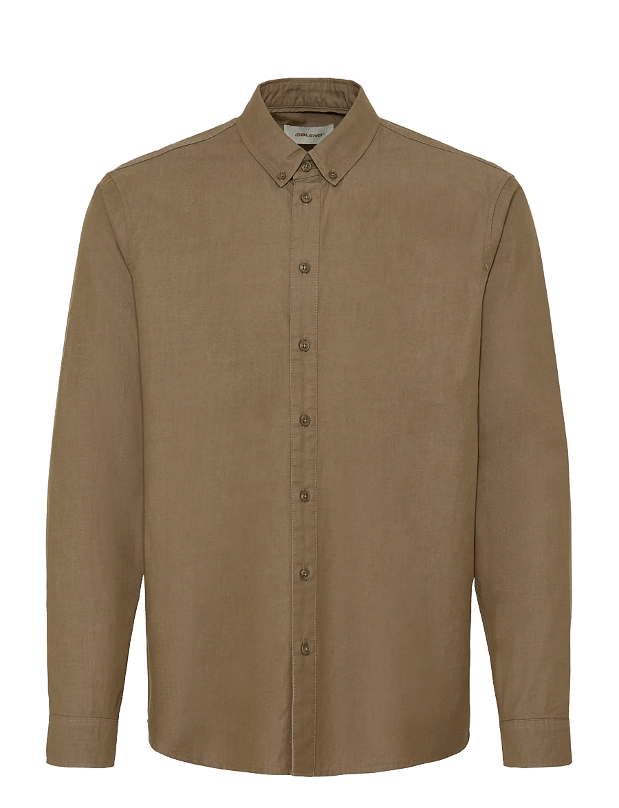 Blend - BHCLAUDI SHIRT - casual skjorter - kangaroo melange - 1