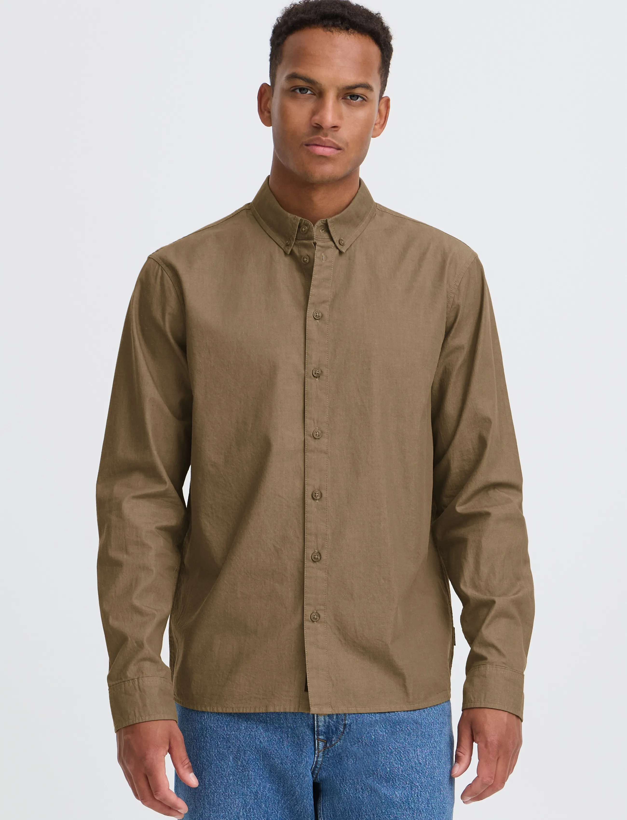 Blend - BHCLAUDI SHIRT - casual skjorter - kangaroo melange - 5