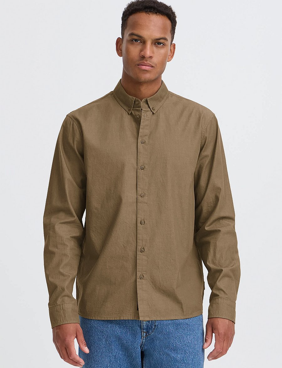 Blend - BHCLAUDI SHIRT - casual skjorter - kangaroo melange - 5