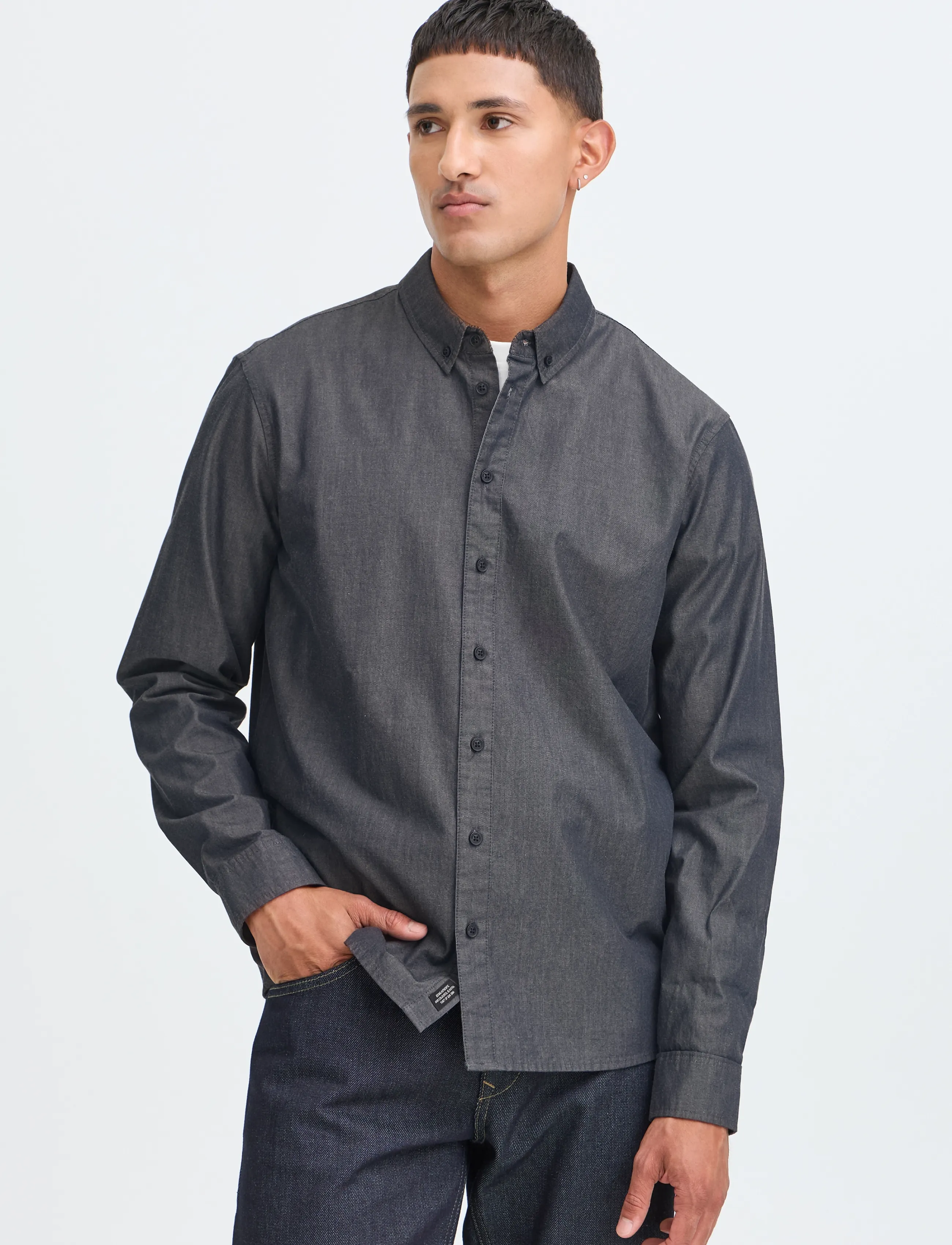 Blend BHCLAUDI SHIRT - Blend - SALUTE MELANGE / grey
